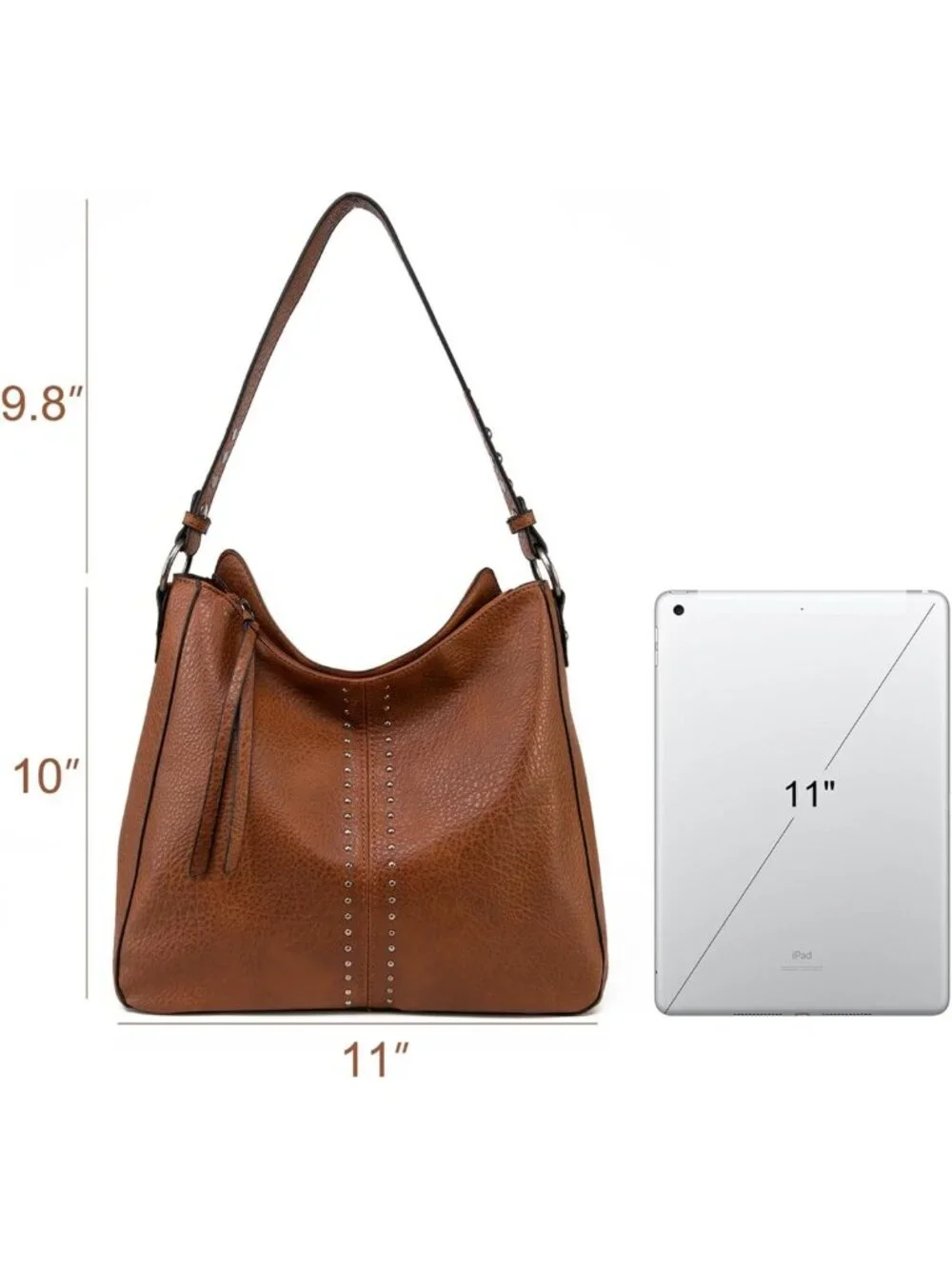 Stylish Hobo Bag for Women | Top Handle Satchel Shoulder Purse & Bucket Handbag